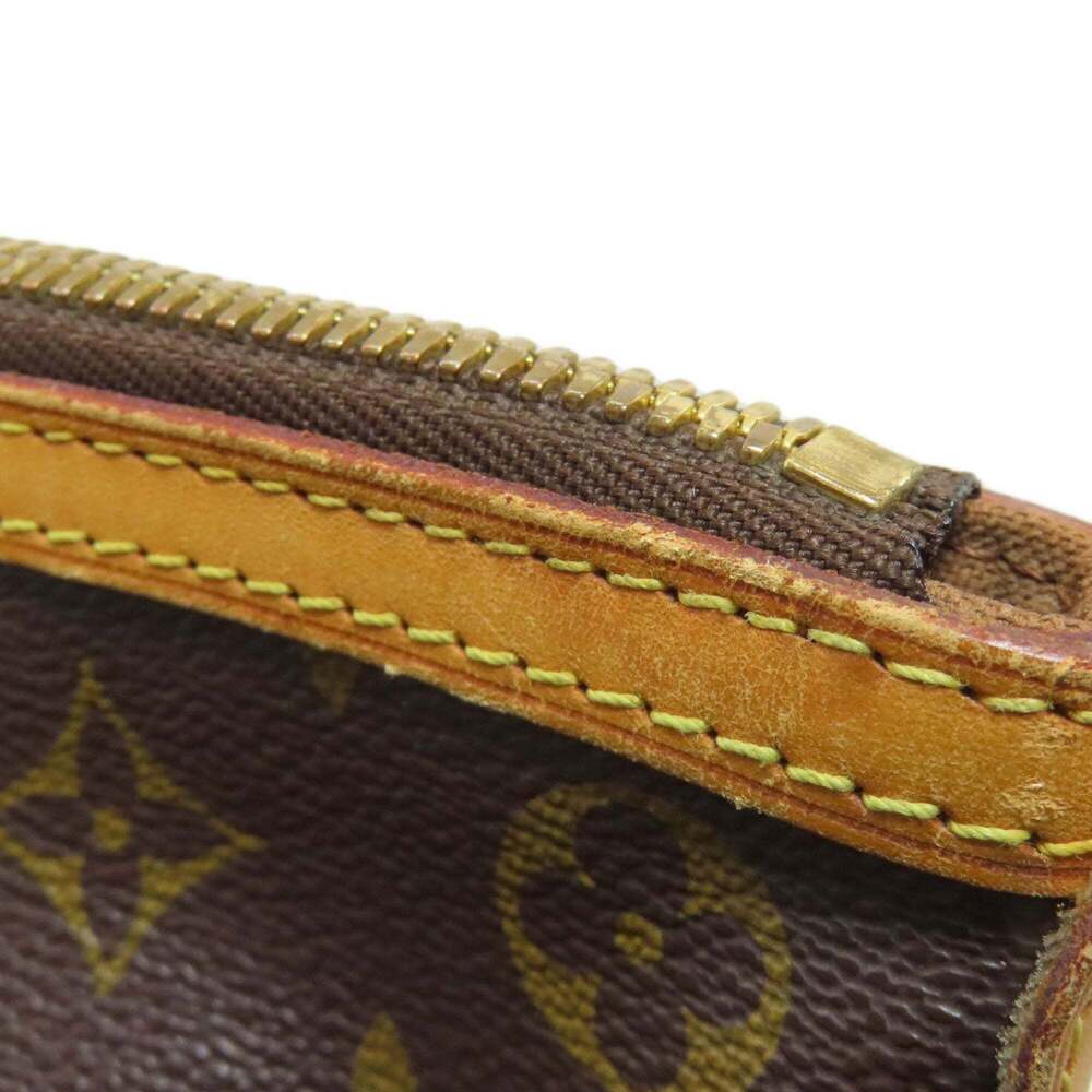 LOUIS VUITTON Authentic Brown Monogram Canvas Tote Bag - Picture 16 of 16
